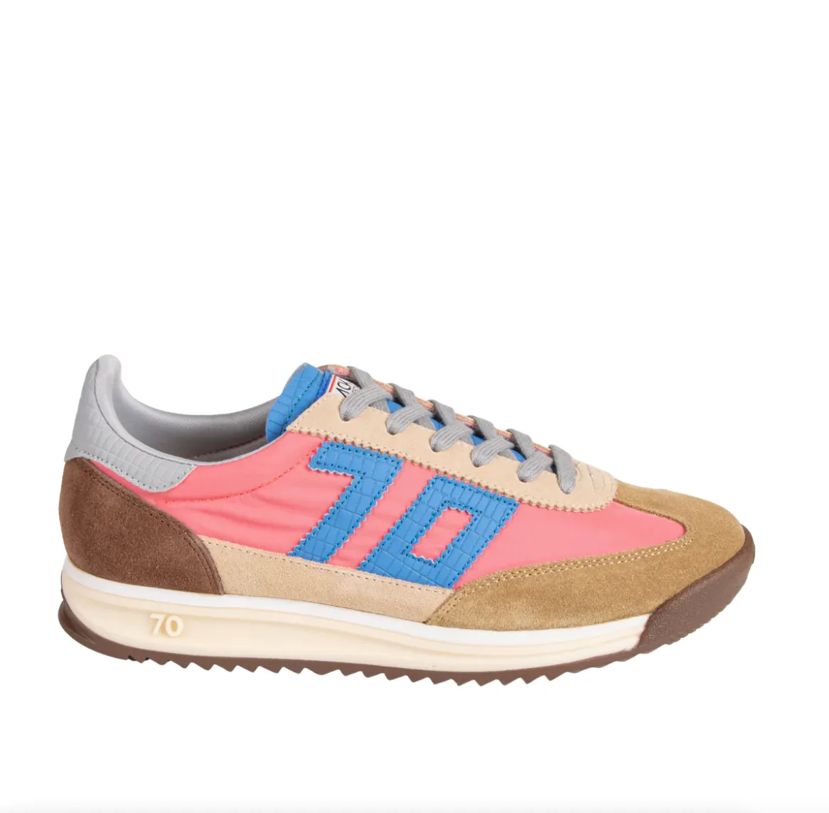 Barkley Sneaker - Camel Coffee Multi