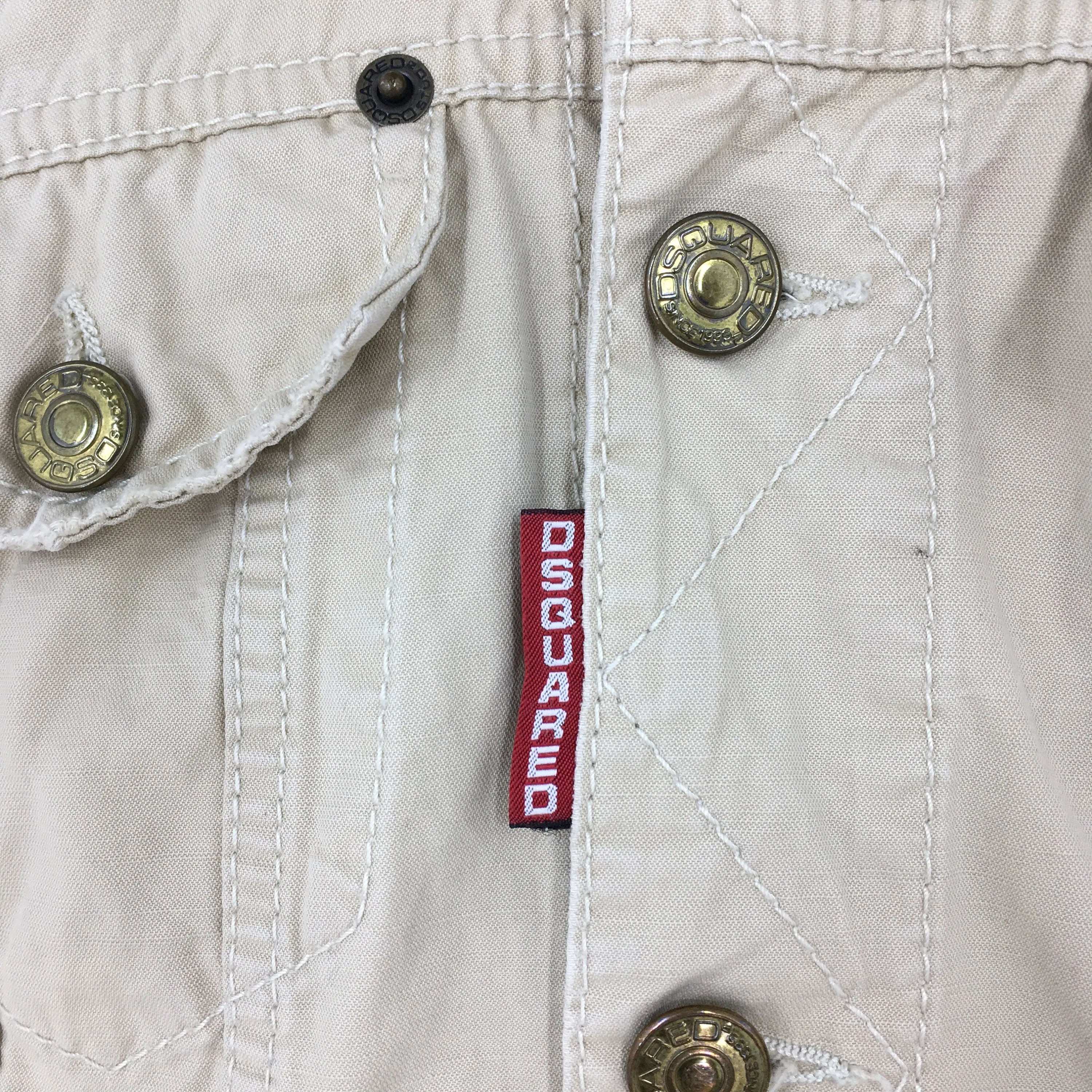 Dsquared Crop Top Women Denim Jacket Small