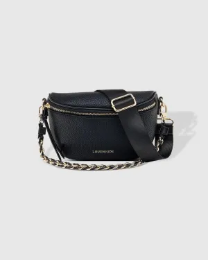 Halsey Sling Bag - Black by Louenhide
