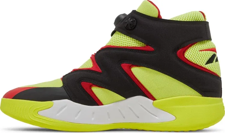 Instapump fury zone 'acid yellow' Reebok sneakers, yellow