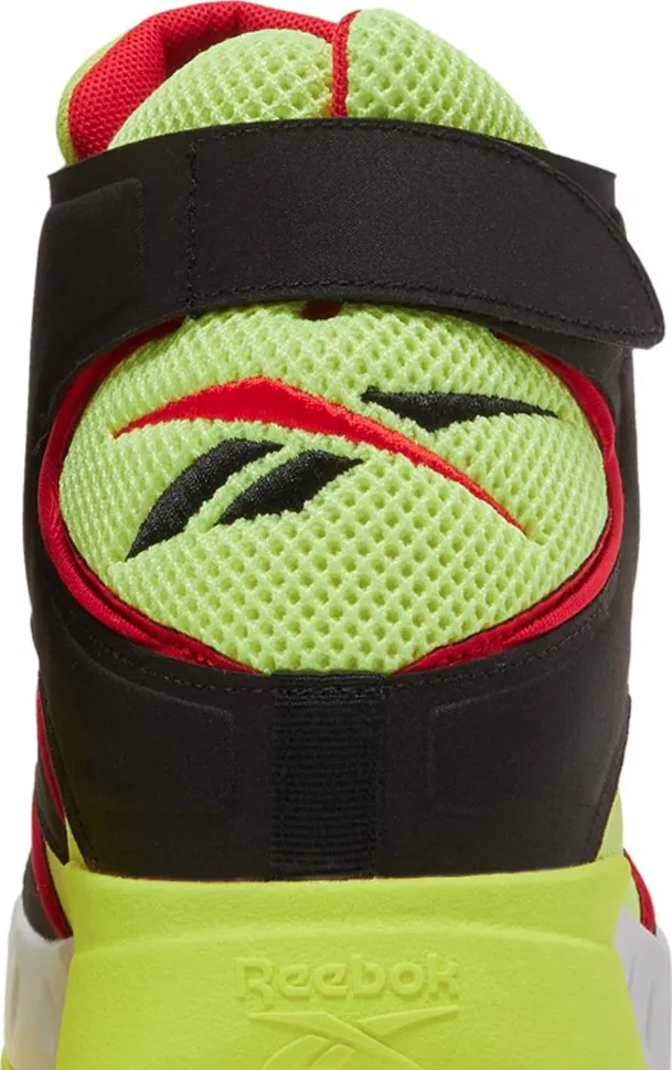 Instapump fury zone 'acid yellow' Reebok sneakers, yellow
