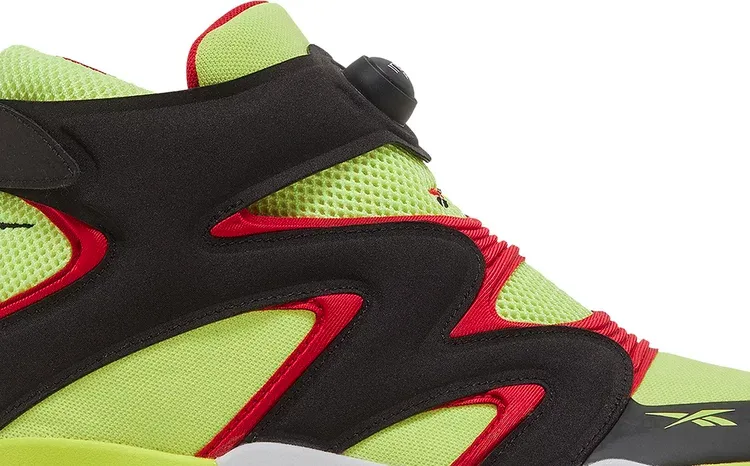 Instapump fury zone 'acid yellow' Reebok sneakers, yellow