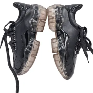 La Sheela Sneakers Shoes Women 8 Chunky Platform Clear Soles Y2K Bold Streetwear
