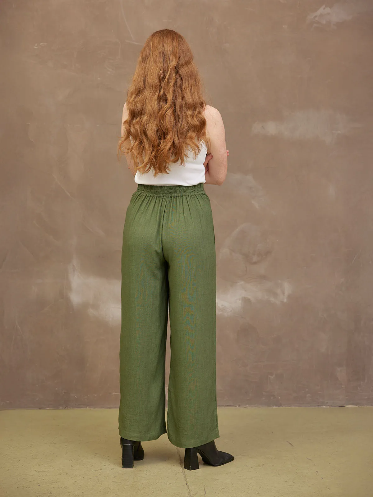 Lana Trouser - Khaki