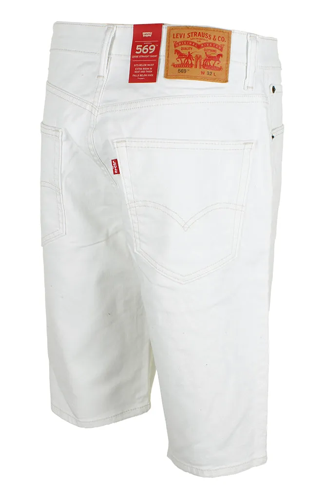 Levi's Men's 569 Loose-Fit Straight Denim Jean Shorts