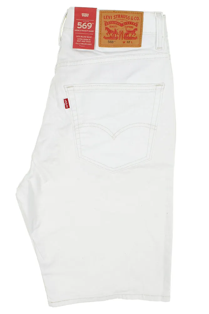Levi's Men's 569 Loose-Fit Straight Denim Jean Shorts