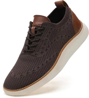 Men's Mesh Oxfords Sneakers Handmade Comfortable Casual Dress Business Slip On Lightweight Walking Shoes for men