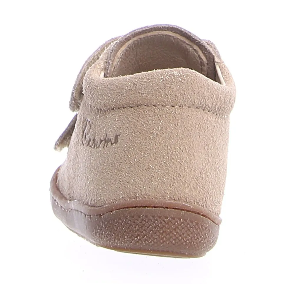 Naturino Girl's Cocoon Vl Vel.Glitter Sneakers - Platinum