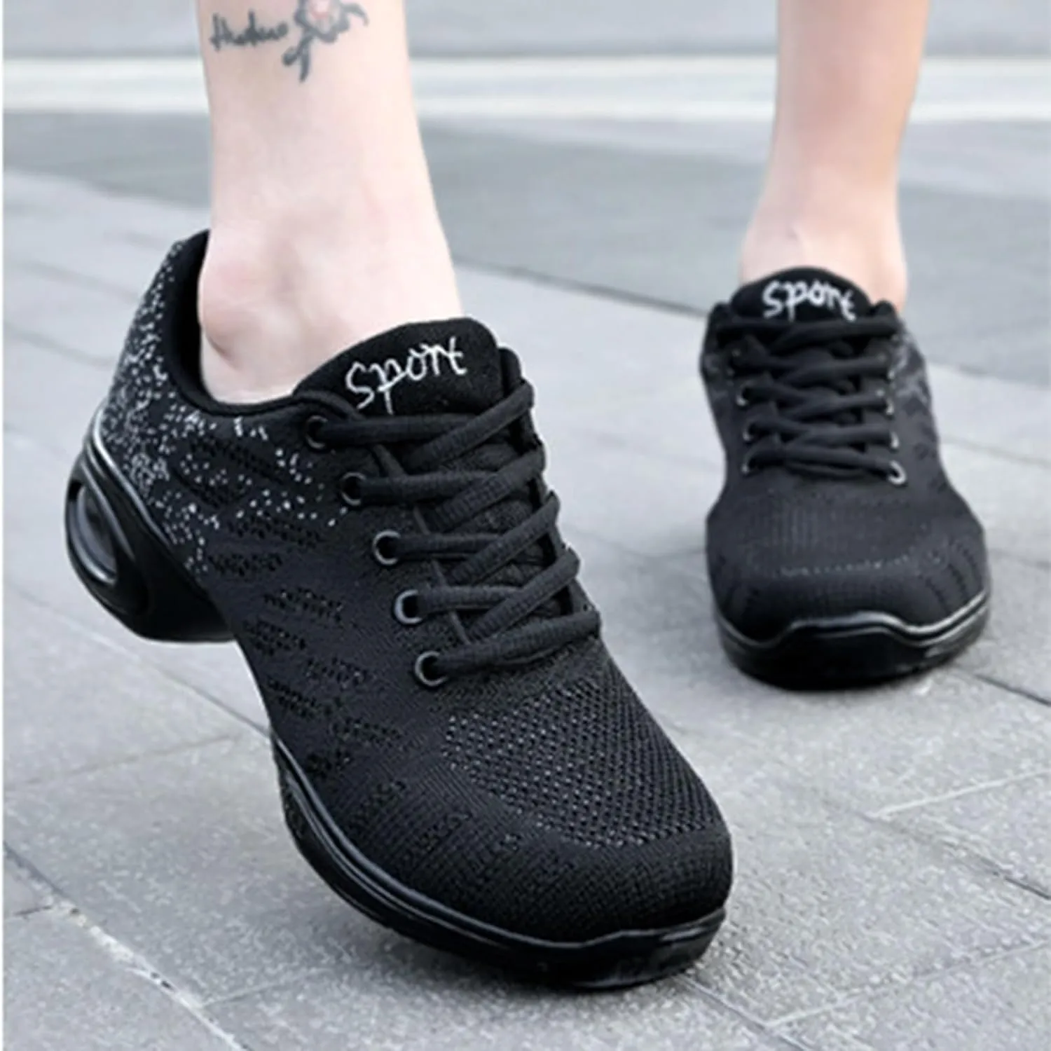 ONAIC Practice Ballroom Dance Shoes for Womens Tango Shoes for Social Beginner Salsa Latin Dancing Wedding Party