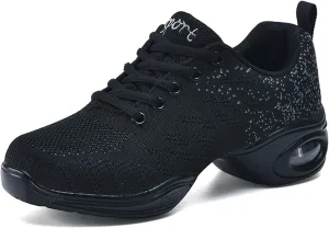 ONAIC Practice Ballroom Dance Shoes for Womens Tango Shoes for Social Beginner Salsa Latin Dancing Wedding Party