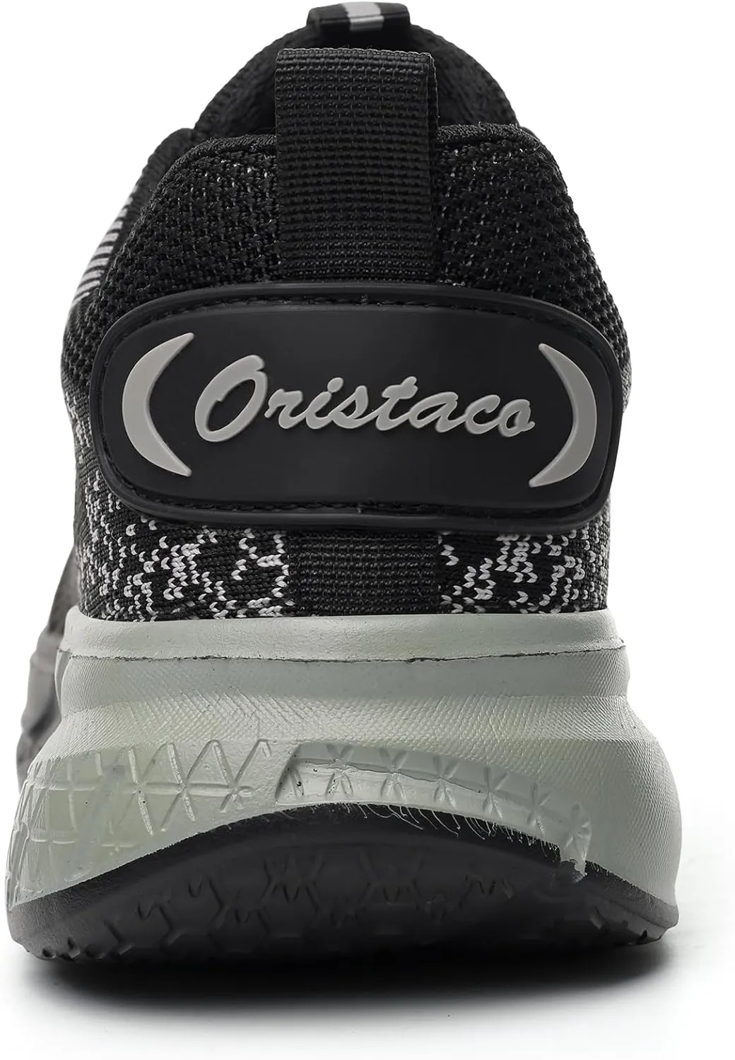 ORISTACO Steel Toe Work Safety Shoes, Breathable Lightweight Non-Slip Cushion