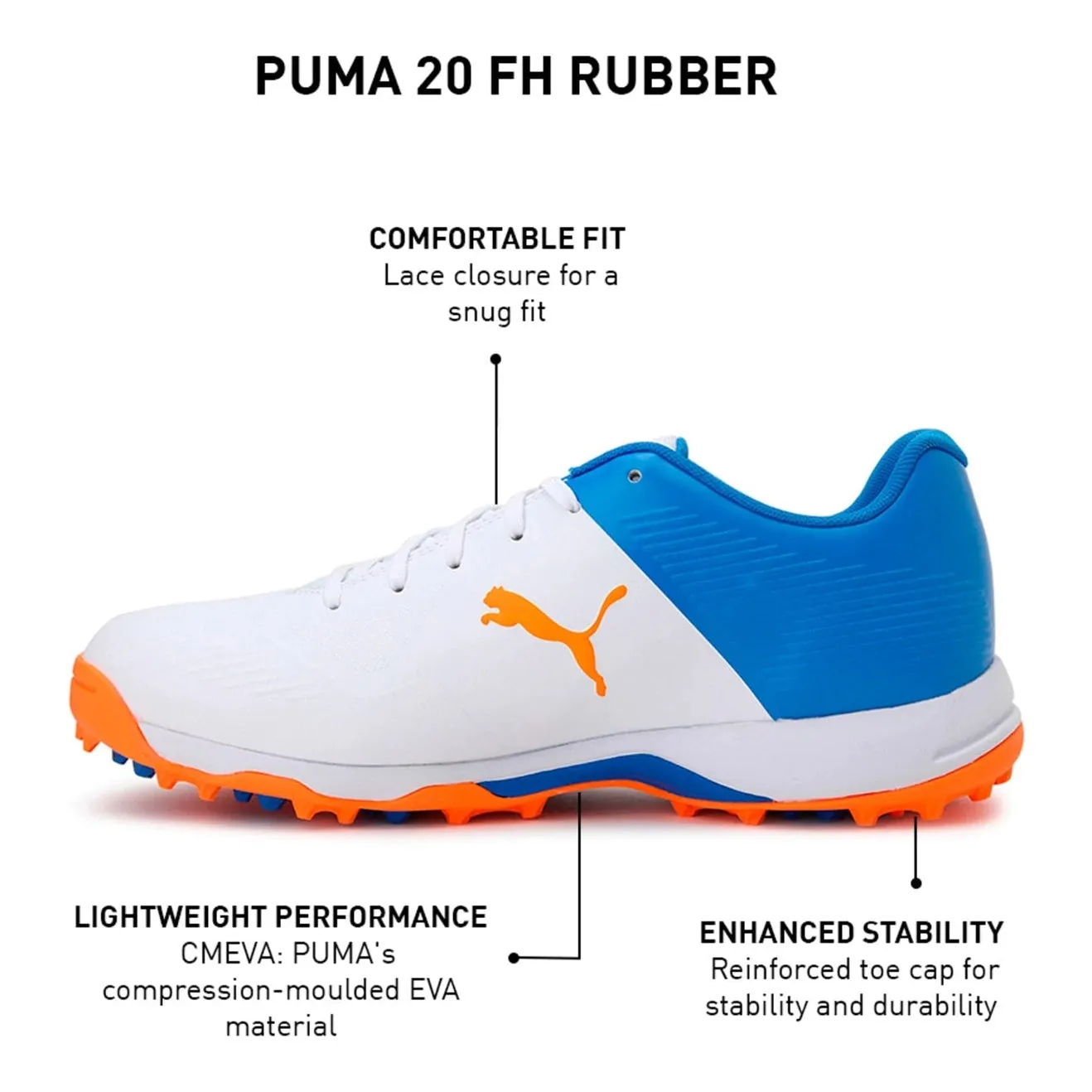 Puma 20 FH Rubber Cricket Shoes