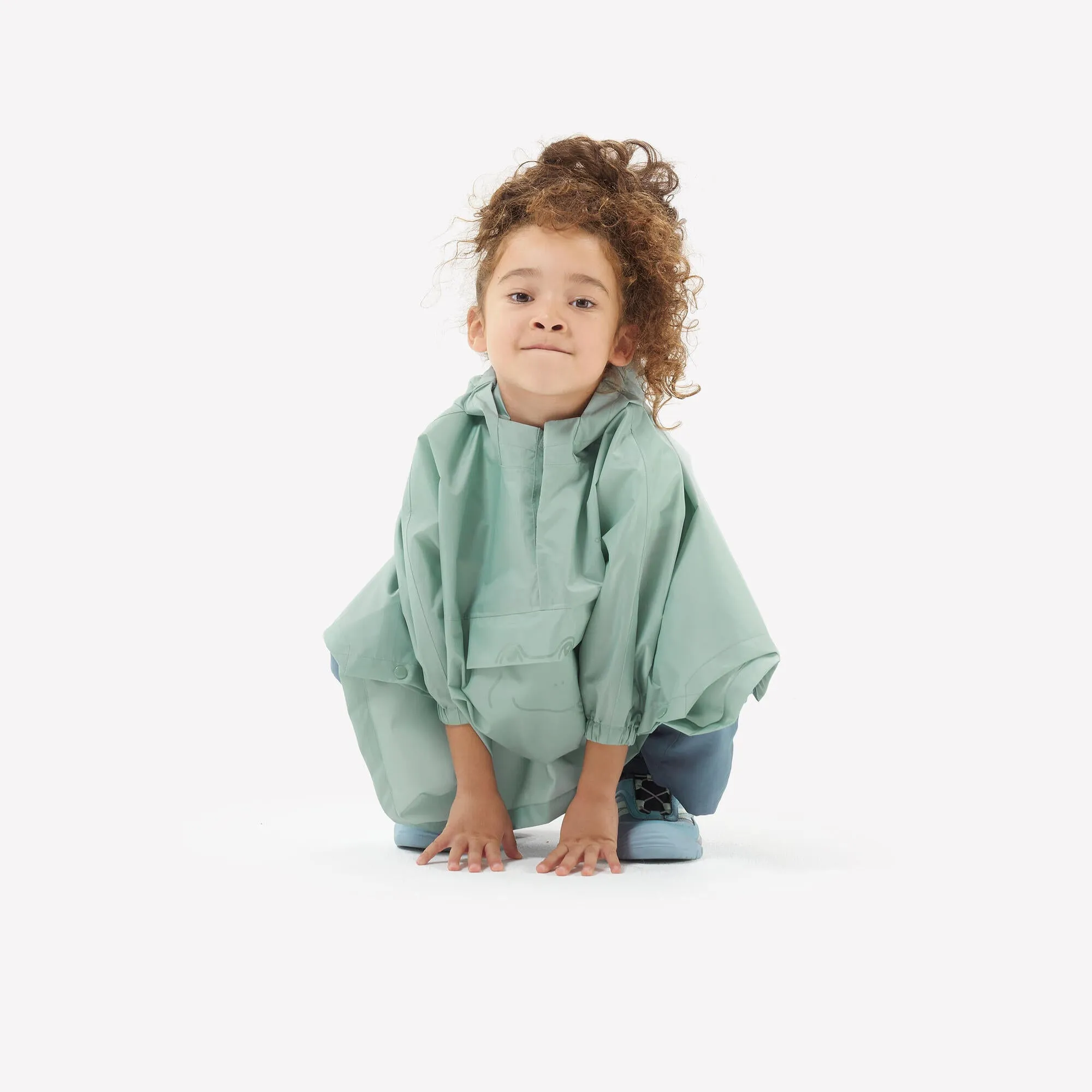 Quechua Kids MH100 Rain Poncho  Ages 26