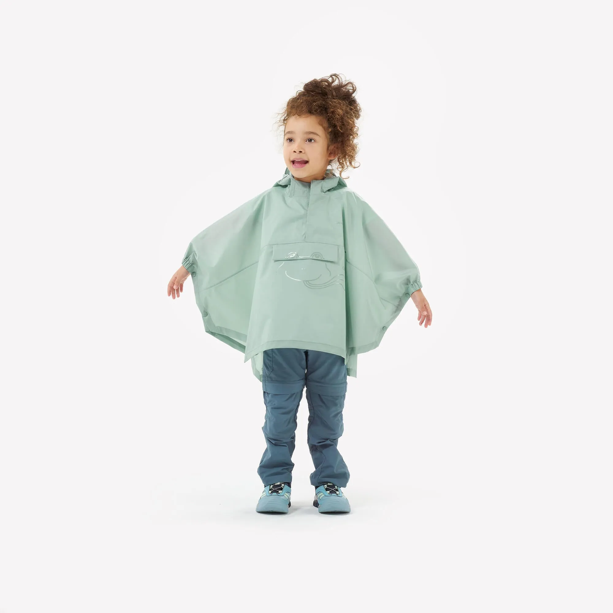 Quechua Kids MH100 Rain Poncho  Ages 26