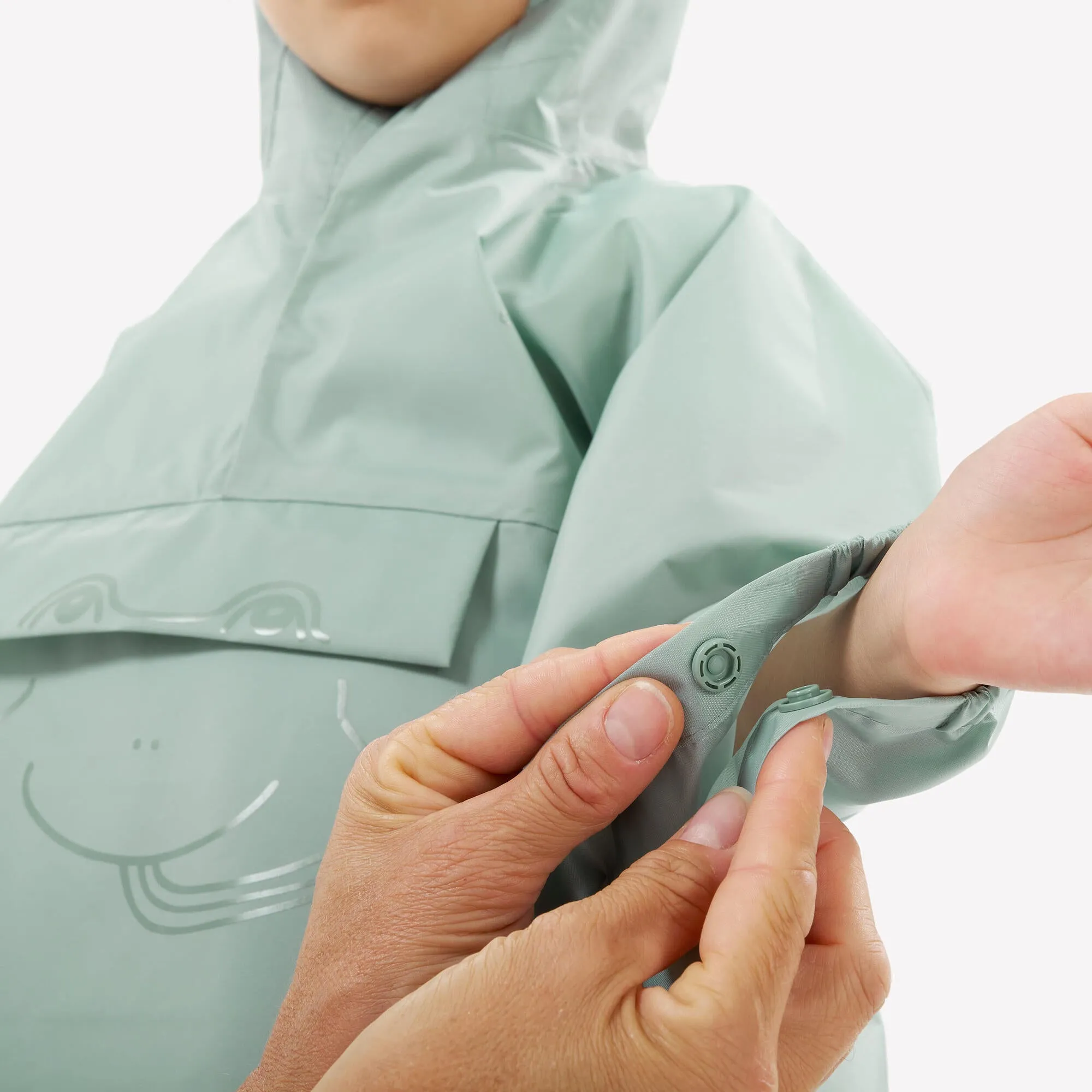 Quechua Kids MH100 Rain Poncho  Ages 26