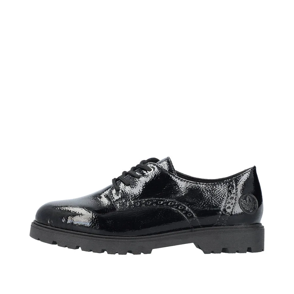 Rieker Womens Shoe 45502-00 Black