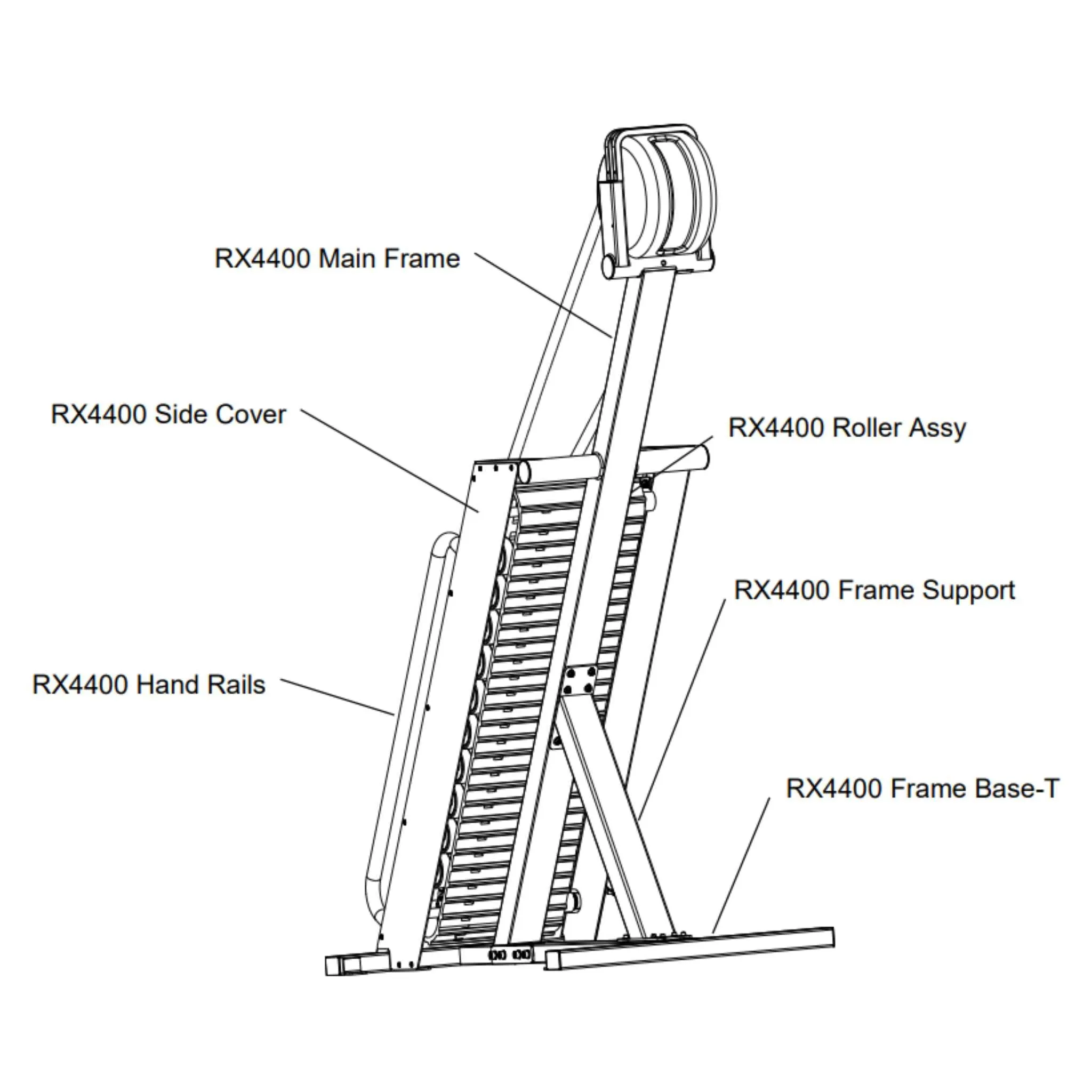 Ropeflex RX4400 APEX Tread Climbing Rope Trainer
