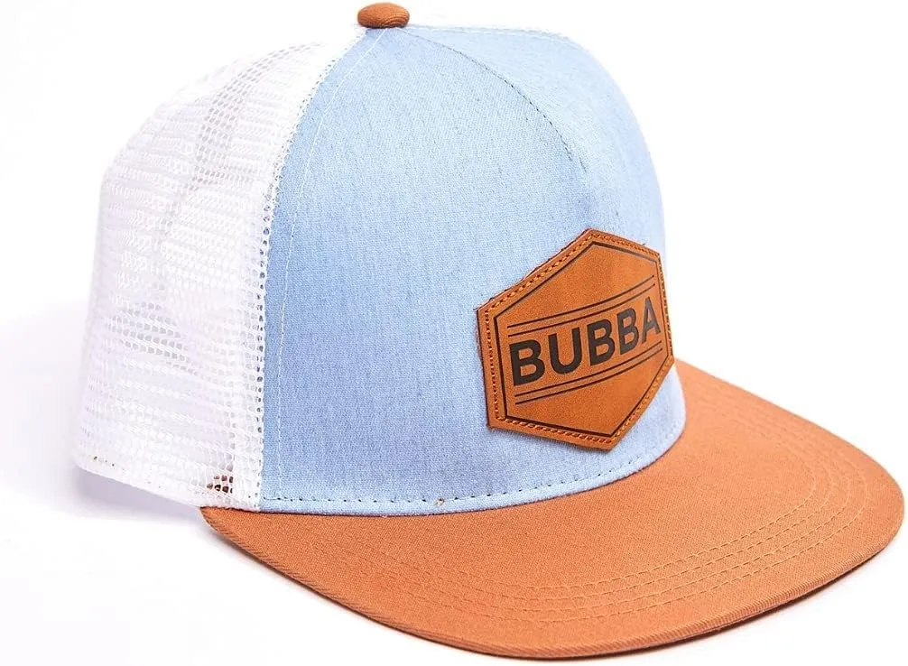 Toddler Hat - Baseball Hat - Baby Bubba Trucker Cap - Infant Newborn Youth Flat Brim Patch Sun Hat for Summer Winter
