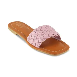 tresmode 231-ROYZA PINK SMART CASUAL FLATS EU/40 UK/7