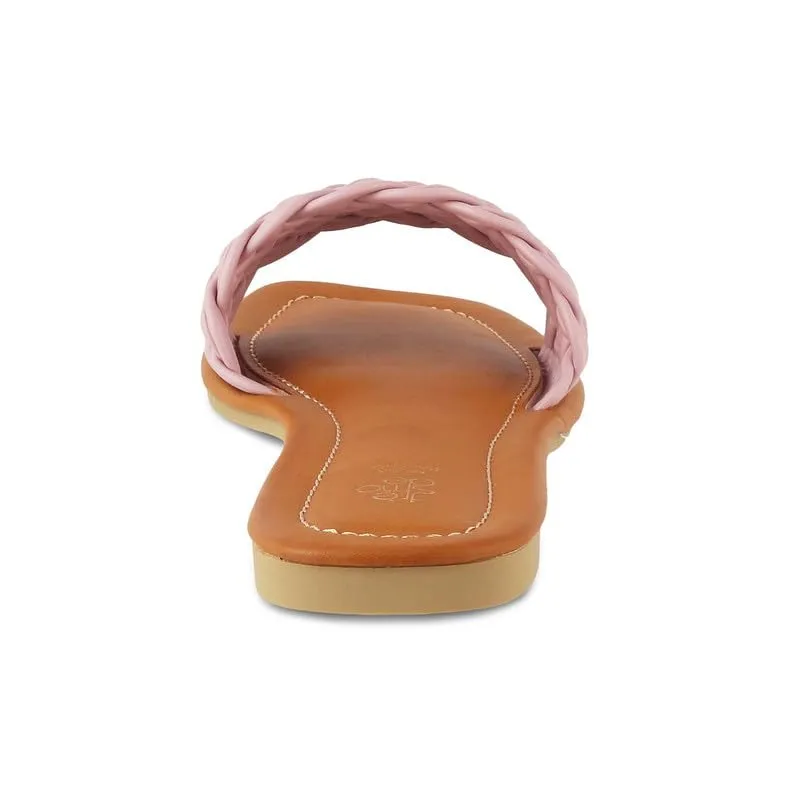 tresmode 231-ROYZA PINK SMART CASUAL FLATS EU/40 UK/7