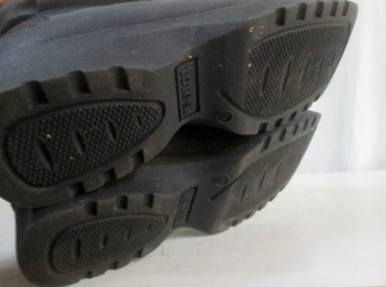 Womens TOTES Sherpa Mukluk Winter Lined Snow BOOTS Shoes BLACK 9 Vegan
