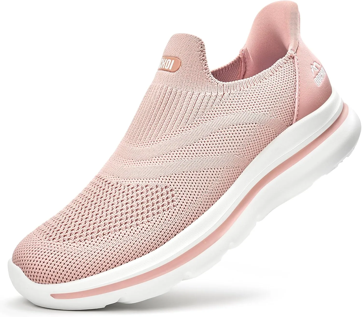 Womens Wide Toe Box Shoes Hands Free Slip on Sneakers Lightweight Tennis Walking Shoes for Gym Workouts