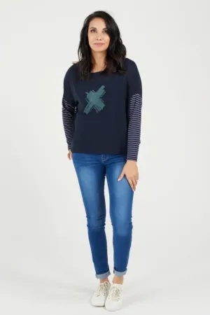 Zafina Moonshower Top Ink