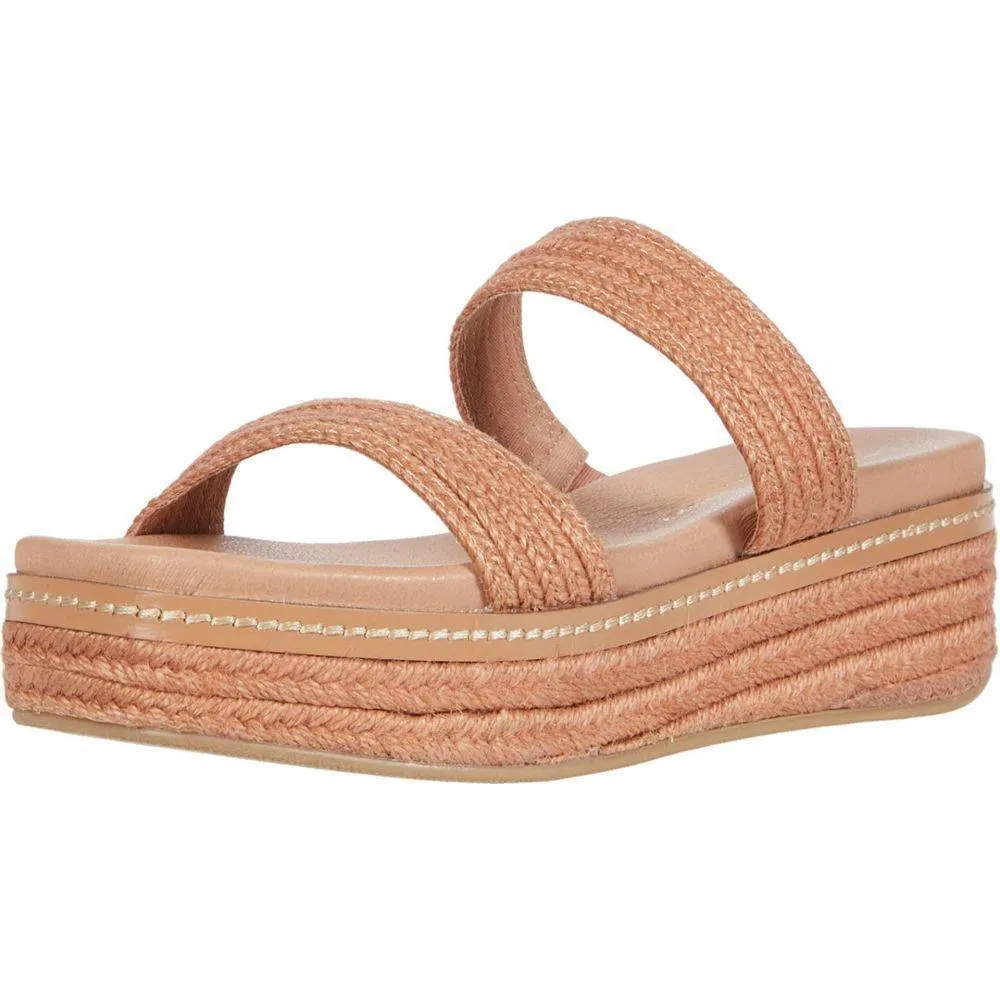 Zion Espadrille Wedge Sandal in Clay Jute